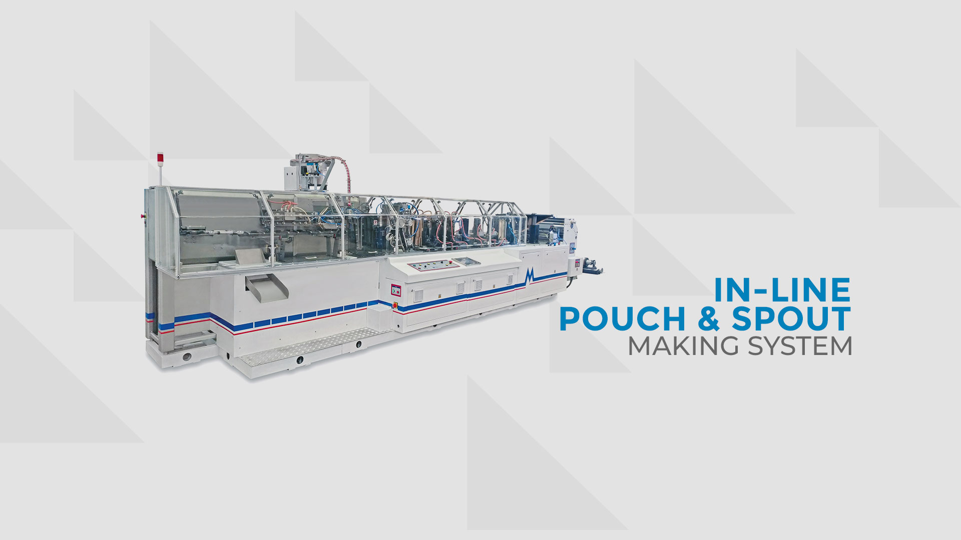 In line Pouch and Spout Making System