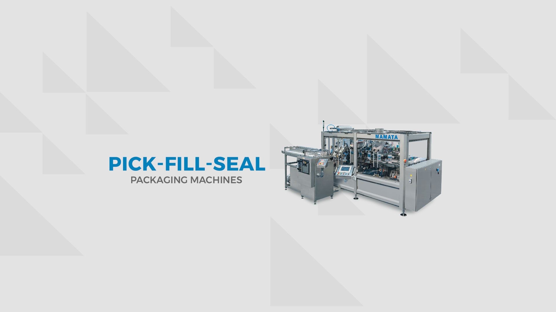pick-fill-seal machine manufacturer